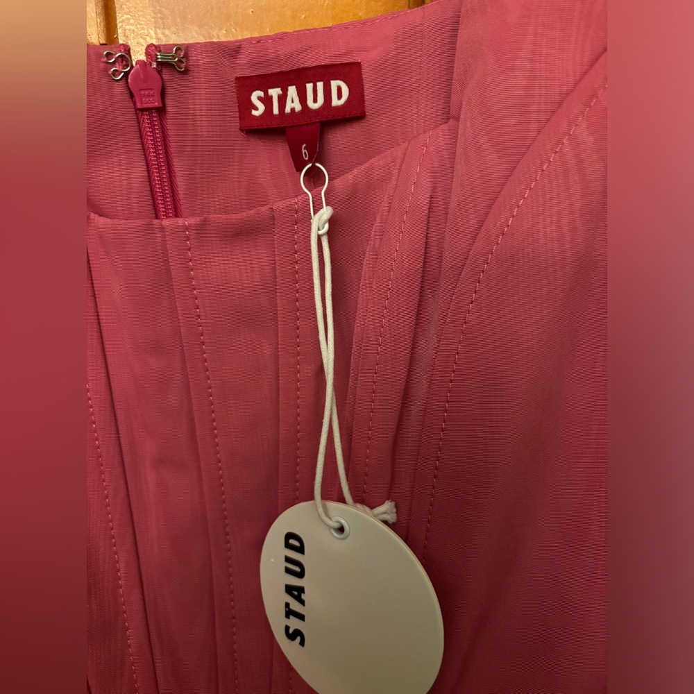STAUD
Landscape Bustier Mini Dress - Picture 6 of 8